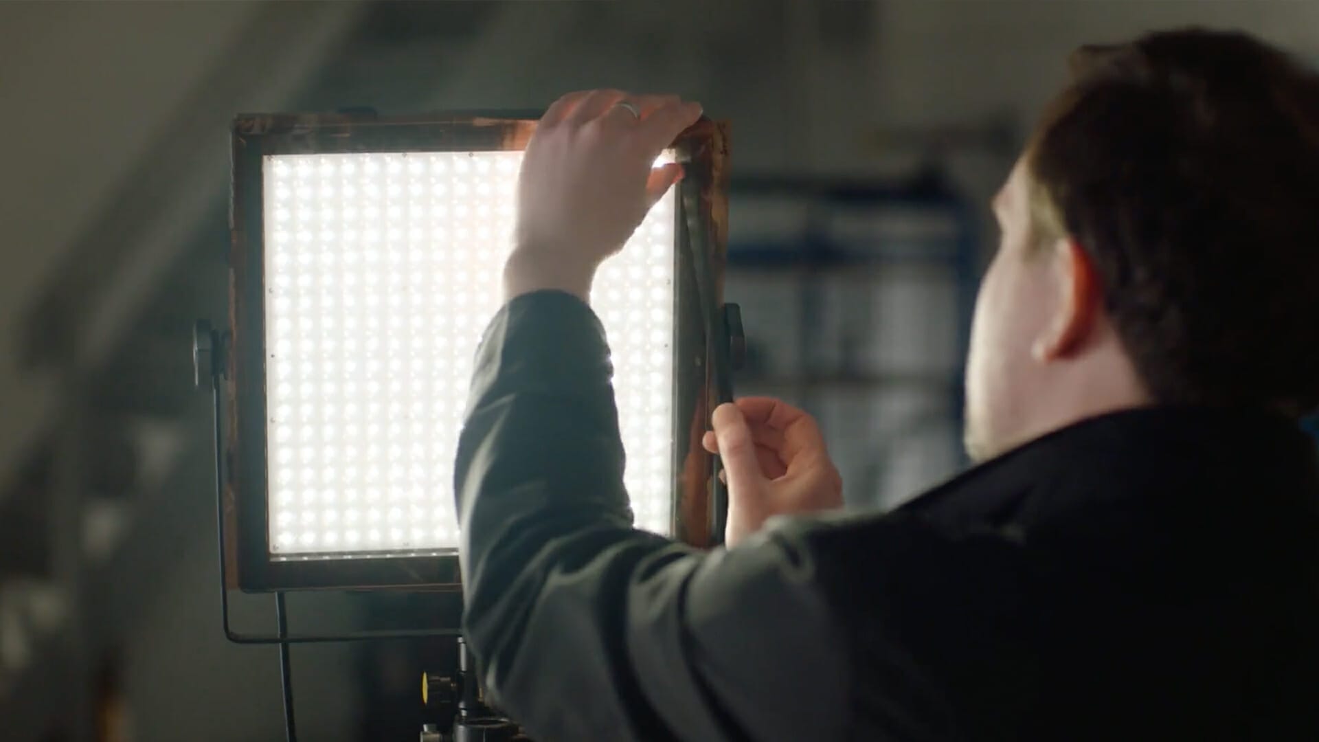 Man applies Zircon Long Life LED Filter