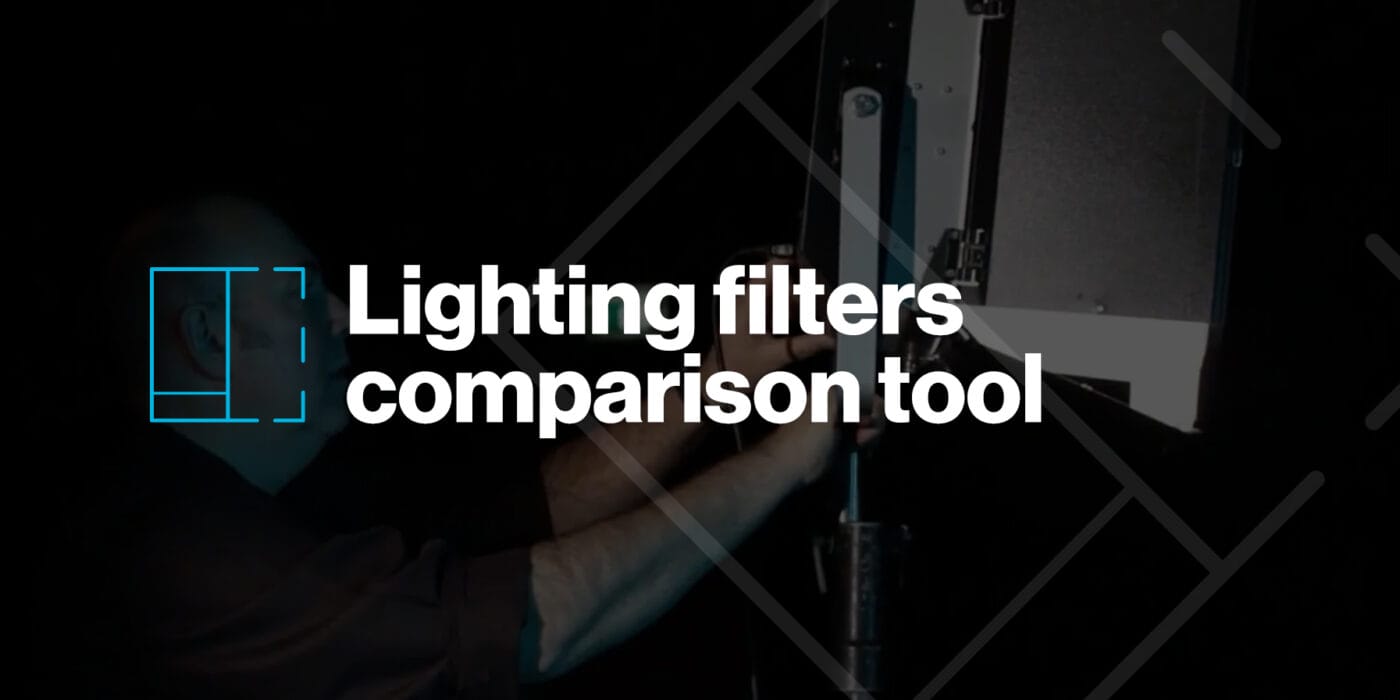 Lighting filters comparison tool